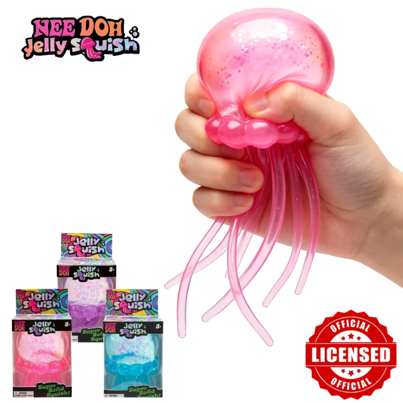 Crystal Growing Kit - Needoh Glow Jellyfish Squishy Blind Box