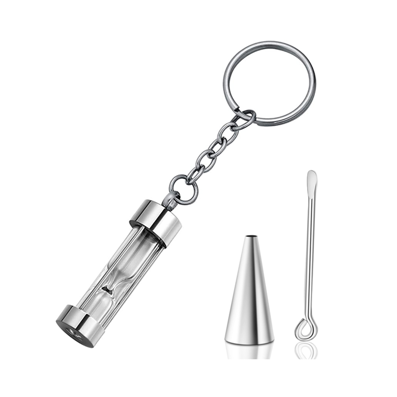Crystal Growing Kit - Dropshopping Stainless Steel Hourglass Ashes Necklace