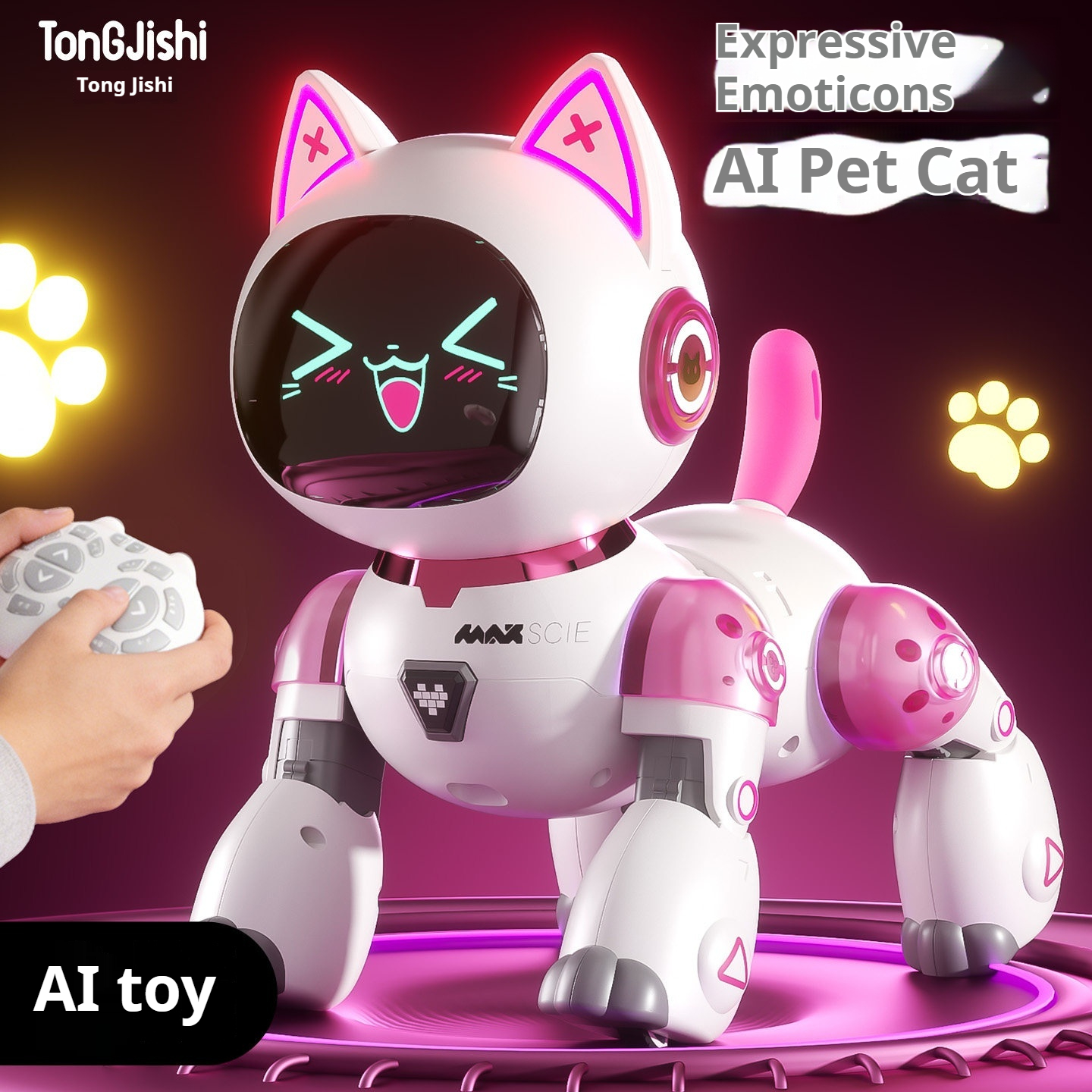 Science Robot - Ai Remote Control Dancing Cat Robot
