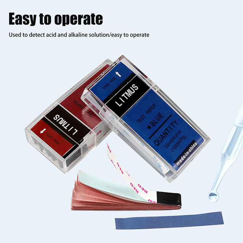 Red Blue Litmus PH Test Strips - Ph Strip Test avis et prix