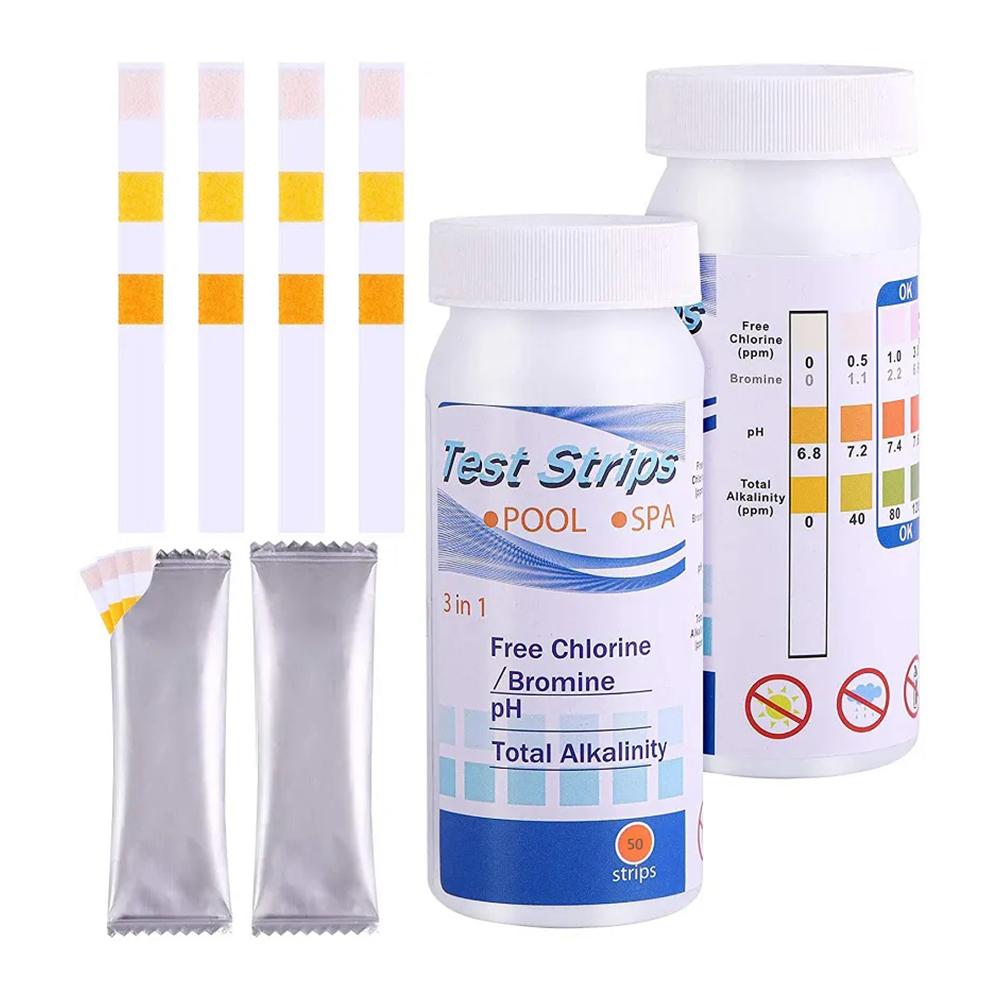 50pcs Chlorine PH Test Strips  - Ph Strip Test avis et prix