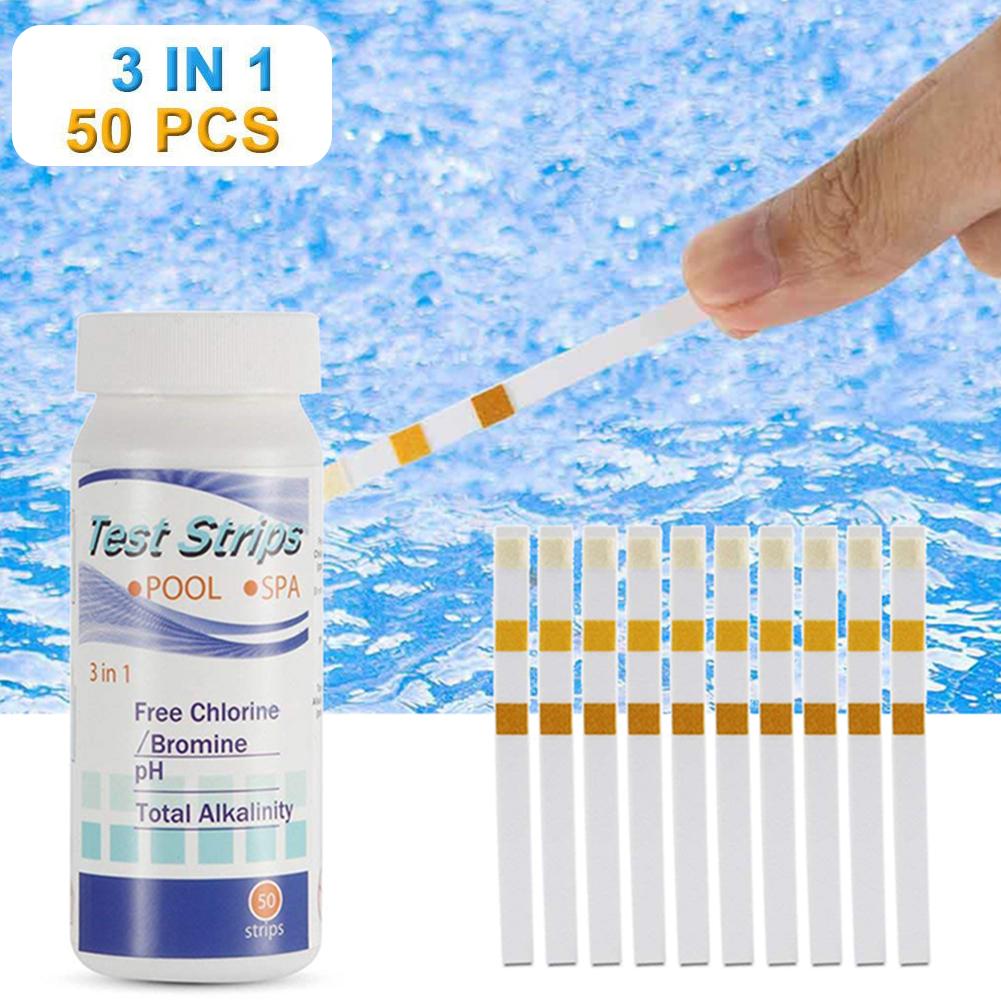 50pcs Chlorine PH Test Strips  - Ph Strip Test avis et prix
