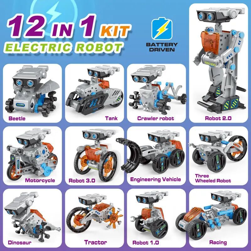 12 in 1 Science Experiment Sol - Science Robot avis et prix