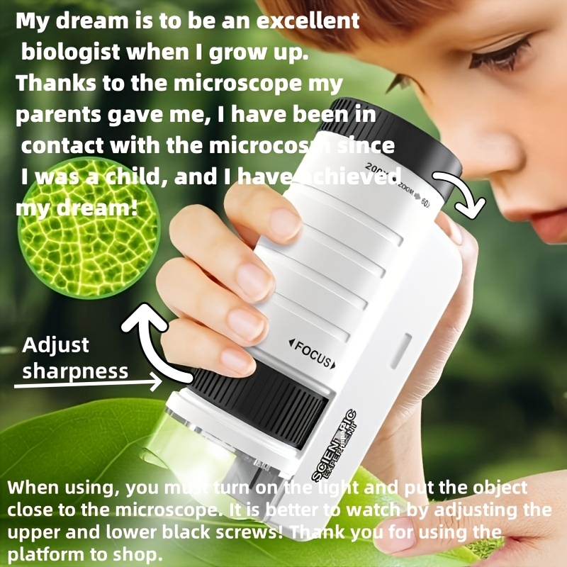 Handheld Microscope Kit Lab  H - Science Max avis et prix