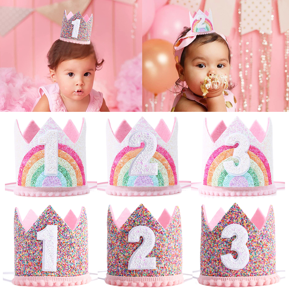 Felt Rainbow Crown Birthday Pa - Science Of Happiness avis et prix