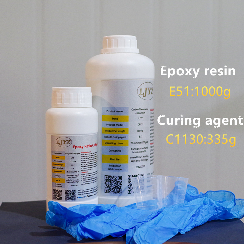 Carbon fiber resin epoxy E51 3 - Crystal Growing Kit avis et prix