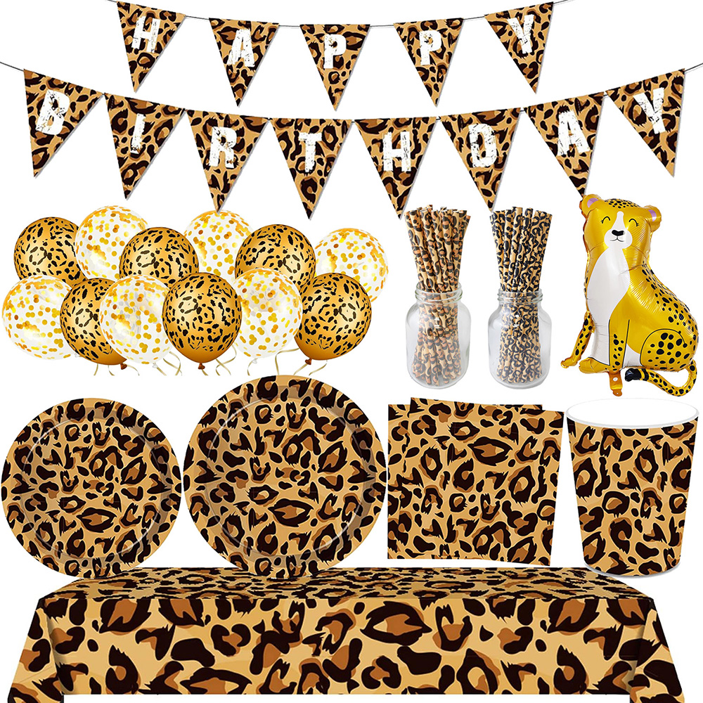 Cheetah Happy Birthday Decorat - Science Of Happiness avis et prix
