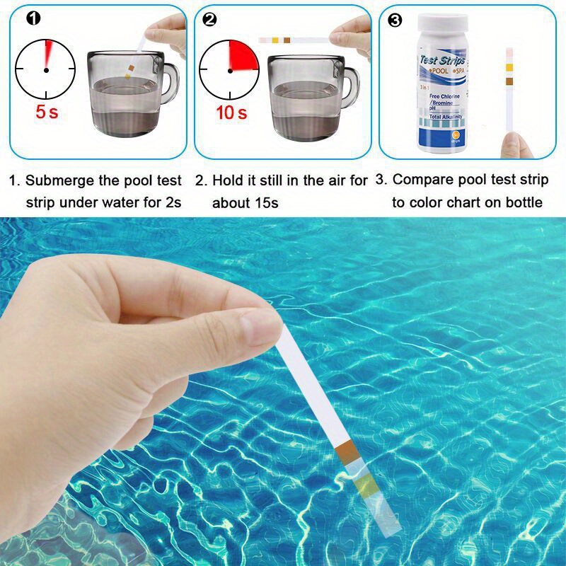Chlorine PH Test Strips SPA Sw - Ph Strip Test avis et prix