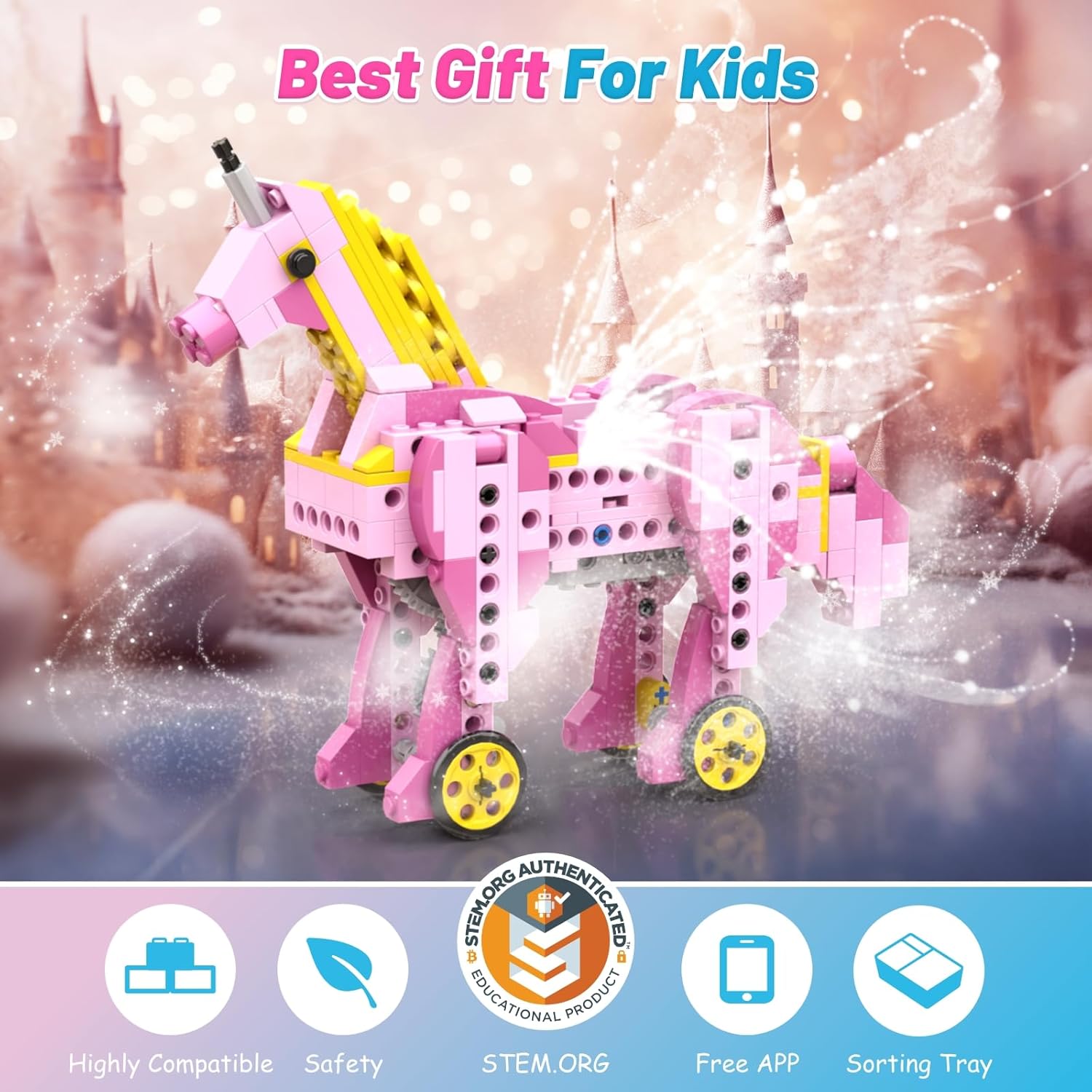 Apitor STEM Toys for Girls Gif - Science Robot avis et prix