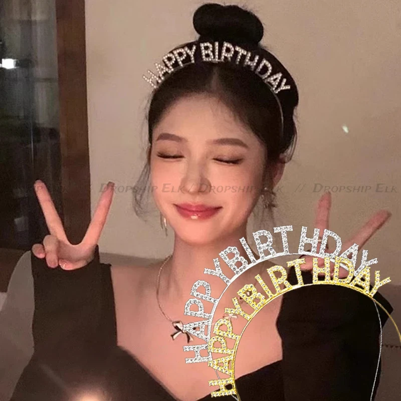 Birthday Rhinestone Crowns Hai - Science Of Happiness avis et prix