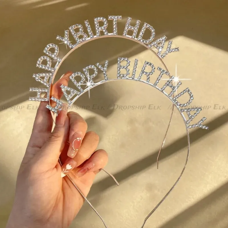 Birthday Rhinestone Crowns Hai - Science Of Happiness avis et prix