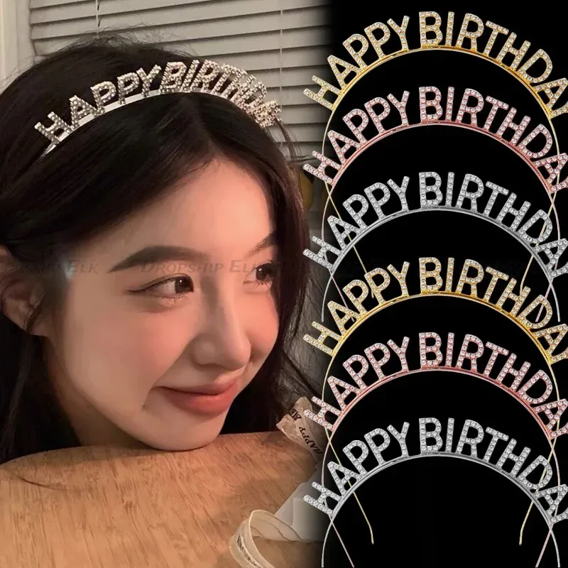 Birthday Rhinestone Crowns Hai - Science Of Happiness avis et prix