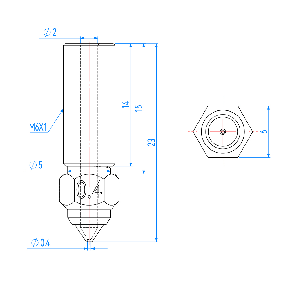 Nozzle For Creality K1 K1 Max  - Science Max avis et prix