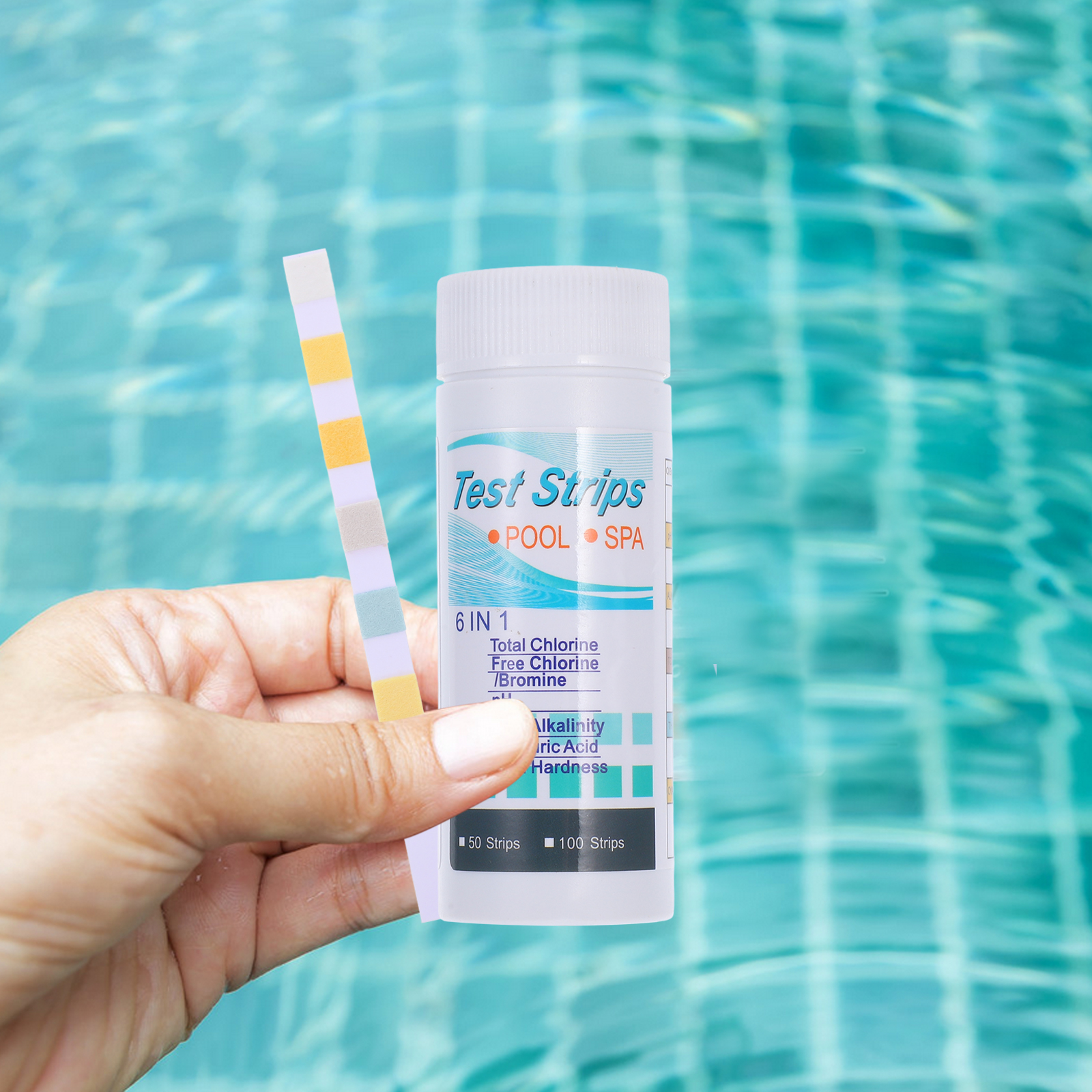 50Pcs Pool PH Test Strips 6 in - Ph Strip Test avis et prix