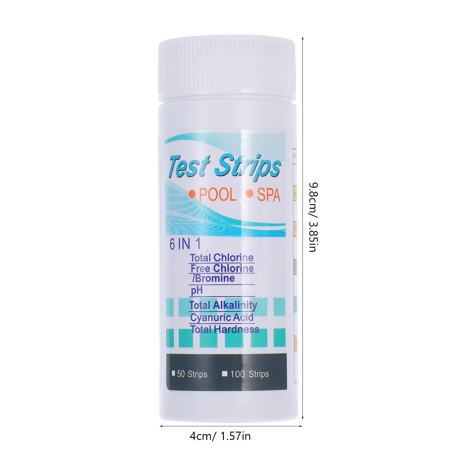 50Pcs Pool PH Test Strips 6 in - Ph Strip Test avis et prix