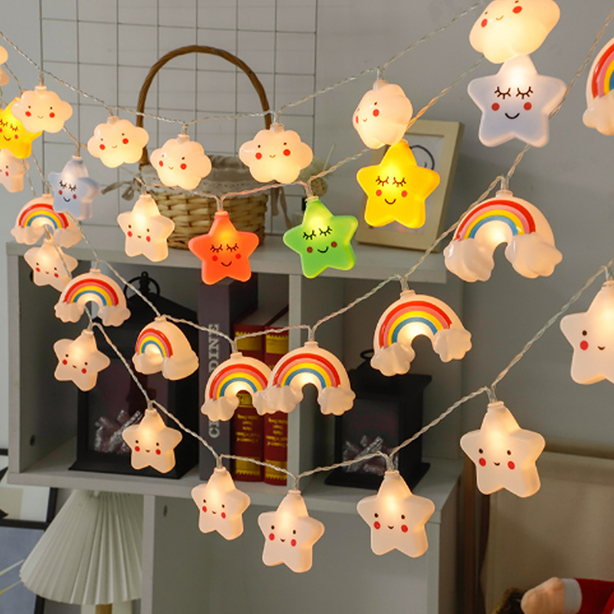 1.5m 10Led Colorful Cloud Star - Science Of Happiness avis et prix