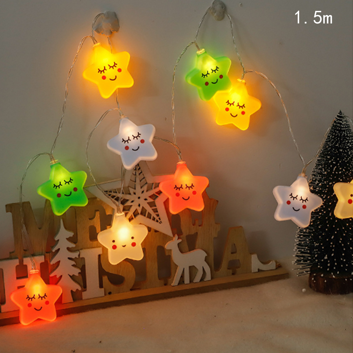 1.5m 10Led Colorful Cloud Star - Science Of Happiness avis et prix