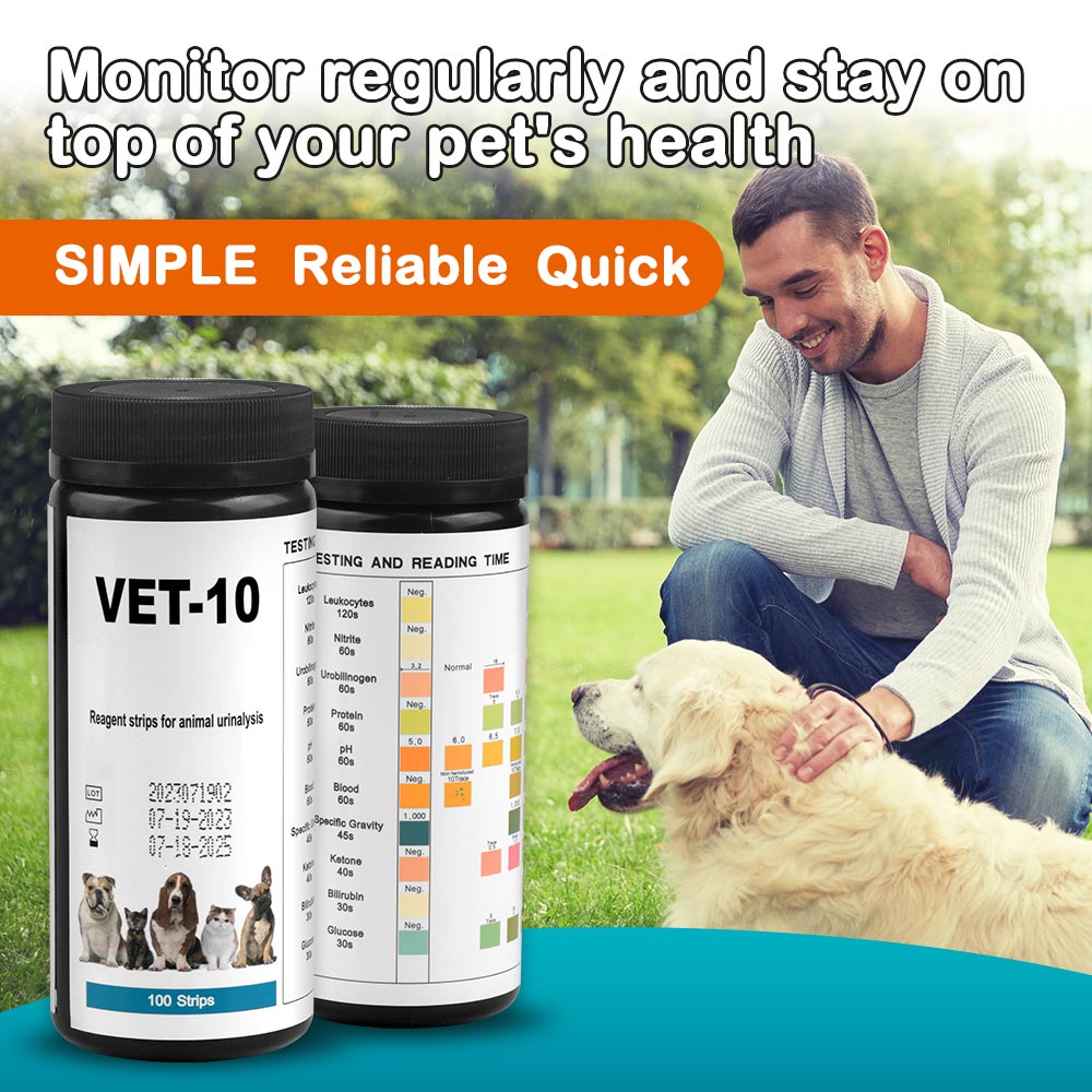 Pet Urine Testing Strips, 100  - Ph Strip Test avis et prix