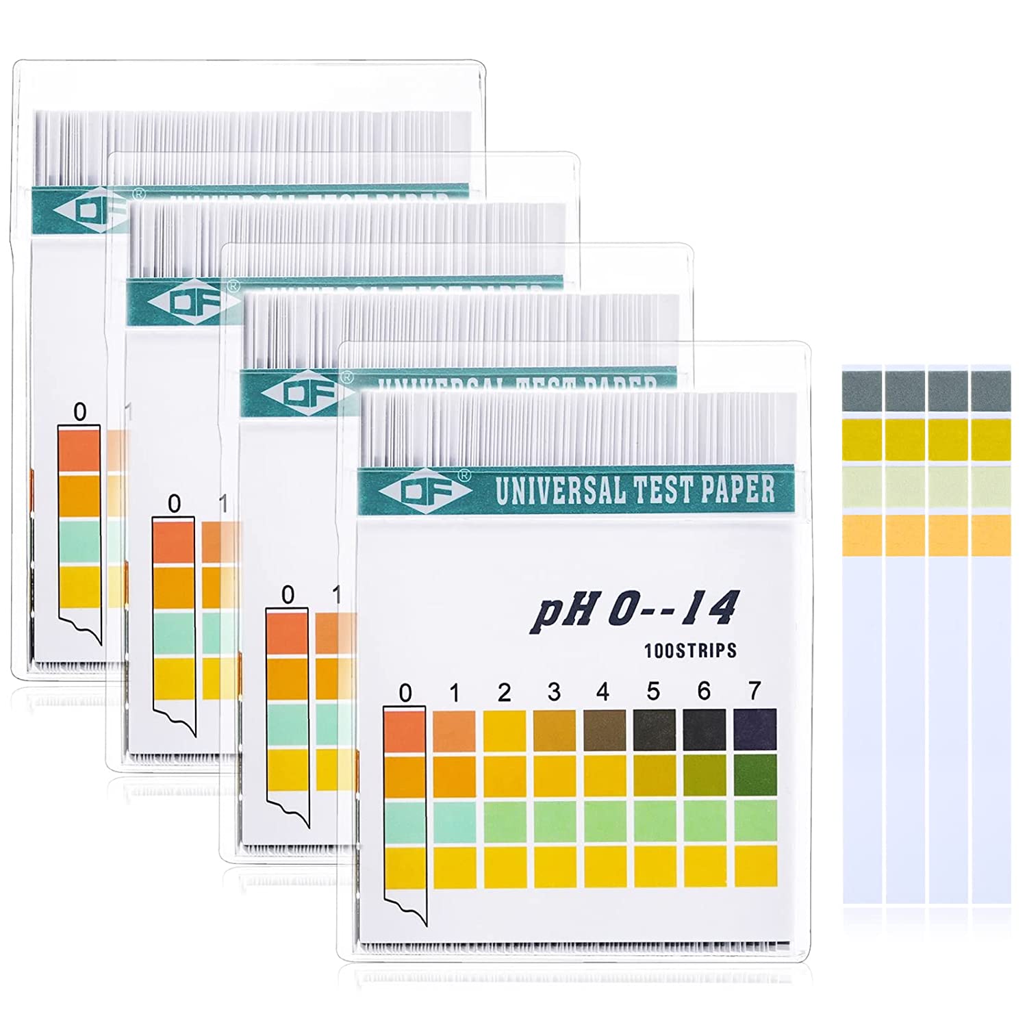 100 Strips 0-14 PH Alkaline Ac - Ph Strip Test avis et prix
