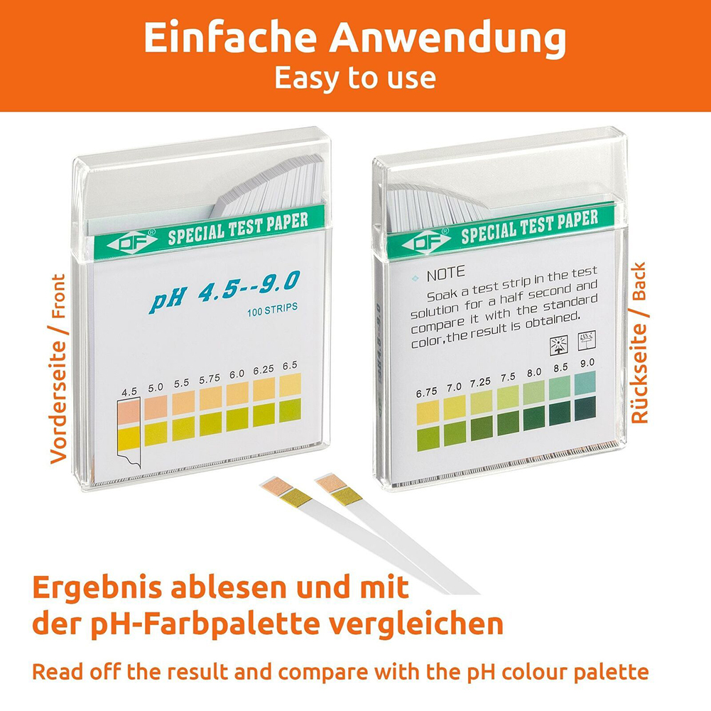 100Pcs PH Paper Strips Kit Hou - Ph Strip Test avis et prix