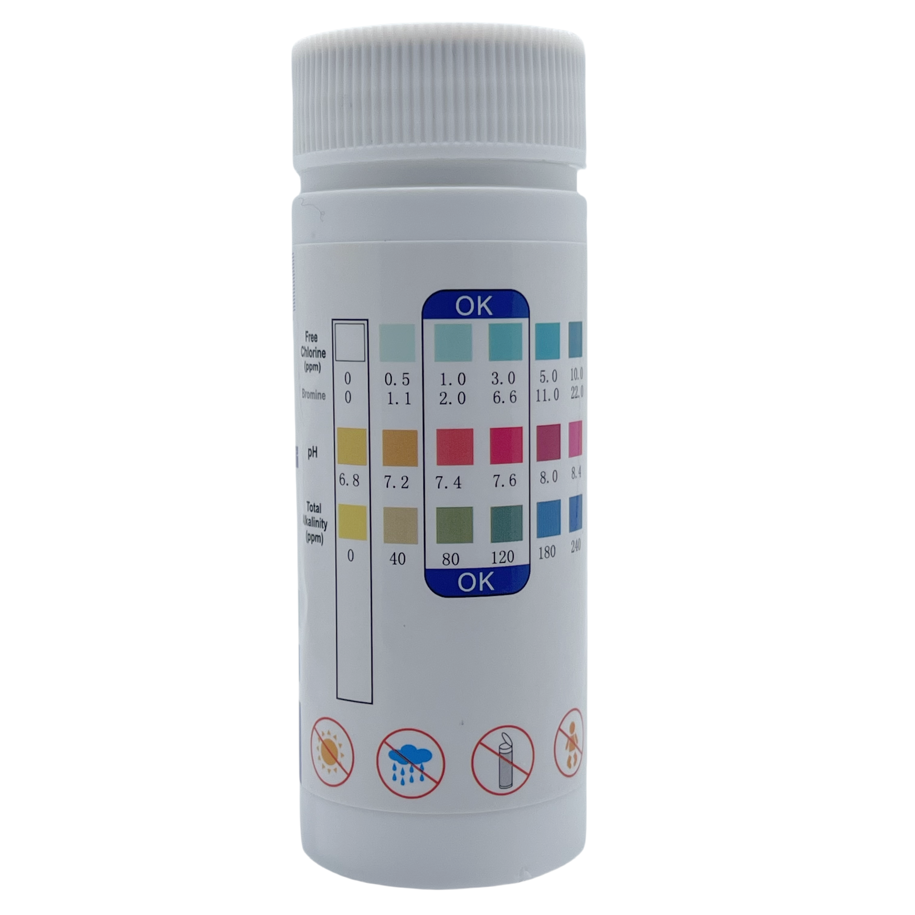Chlorine PH Test Strips SPA Sw - Ph Strip Test avis et prix