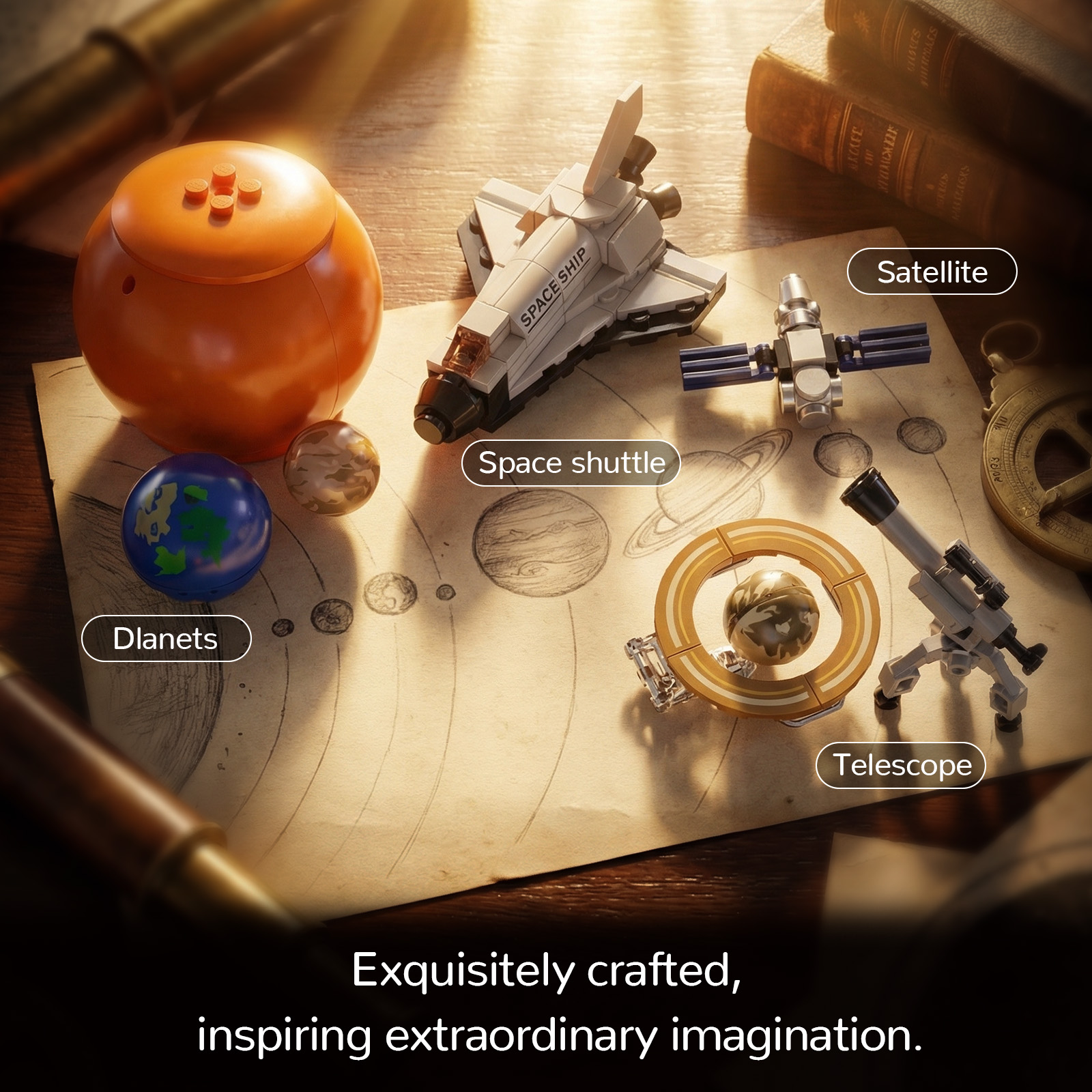 Solar System Model Building Bl - Solar System Orrery avis et prix