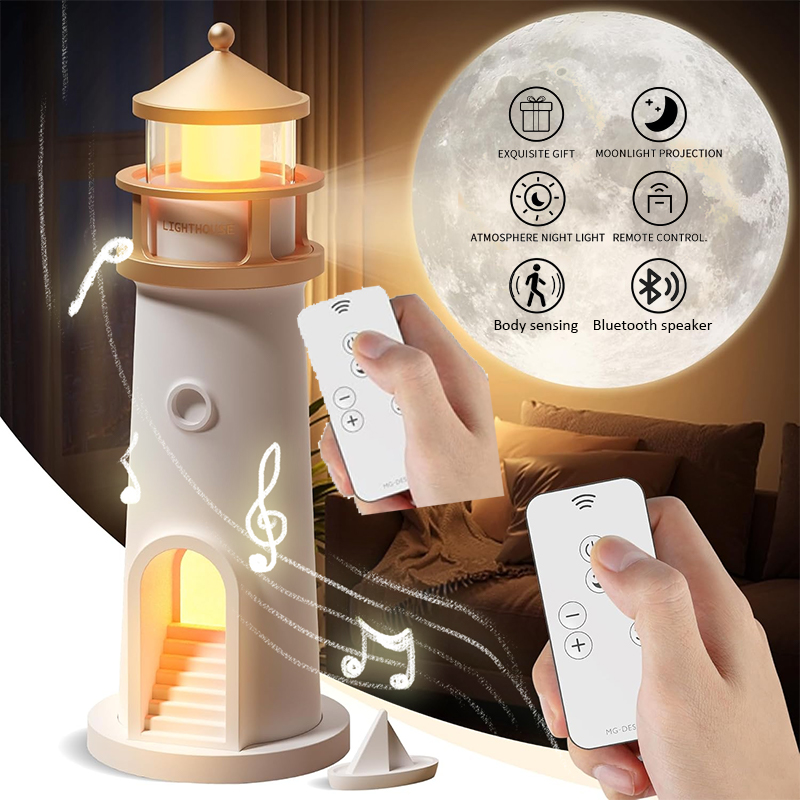 Lighthouse Ambient Light Moon  - Planetarium Projector Home avis et prix