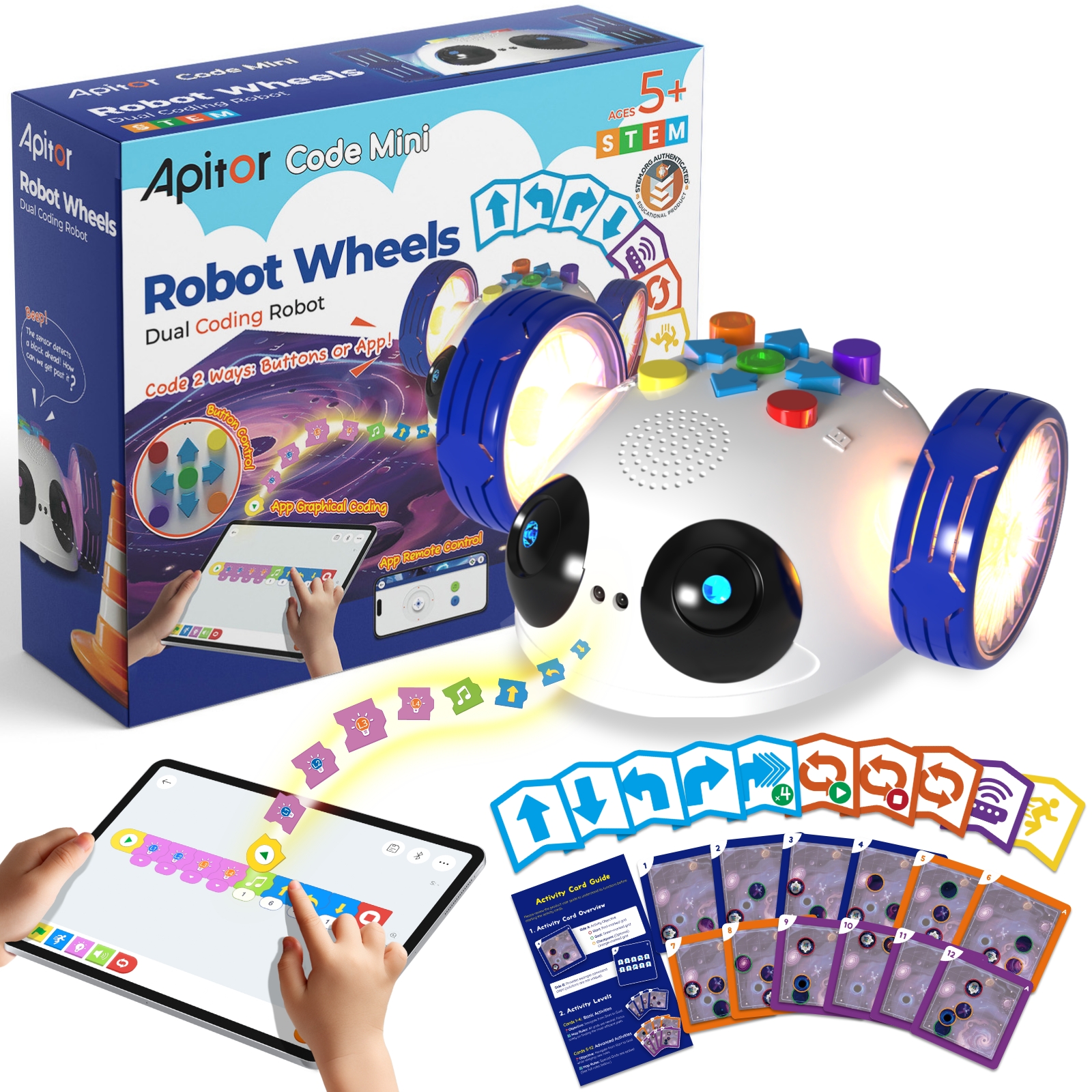 Apitor Mini Robot Wheels Codin - Science Robot avis et prix