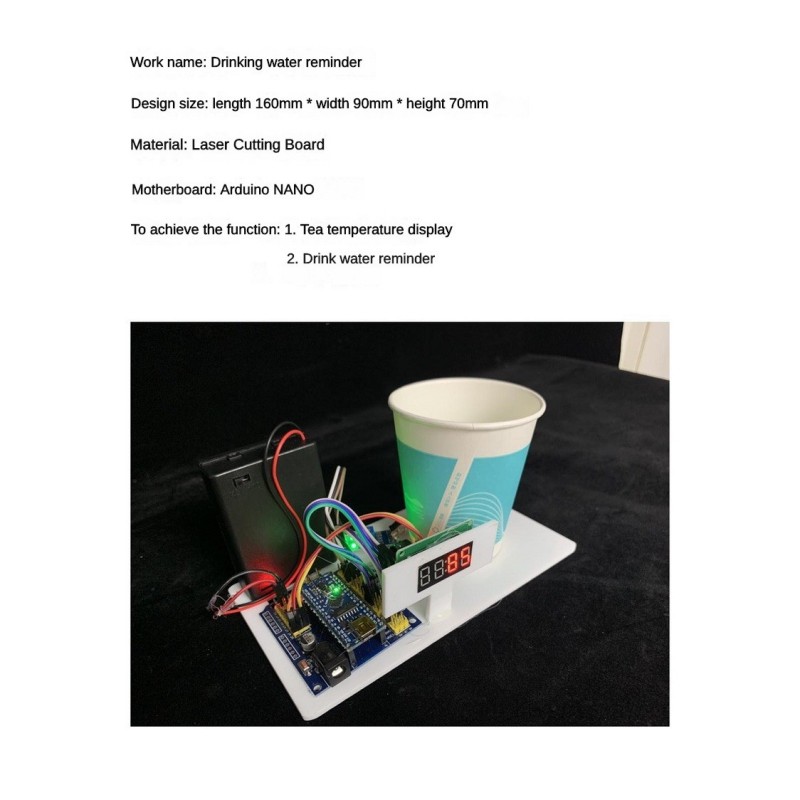 Drink Water Reminder Robot Han - Science Robot avis et prix
