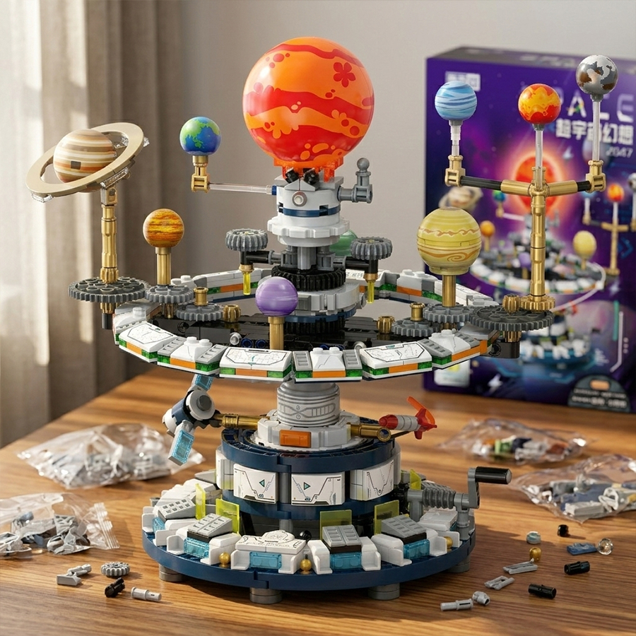 Mini Building Blocks Solar Sys - Solar System Orrery avis et prix