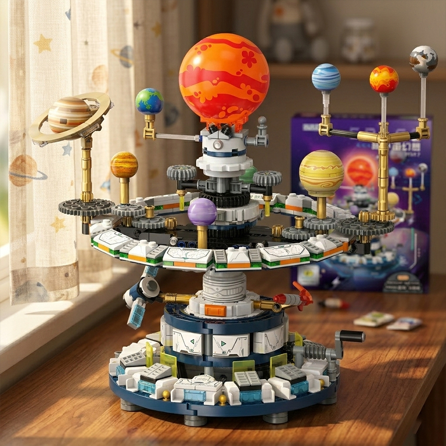 Mini Building Blocks Solar Sys - Solar System Orrery avis et prix
