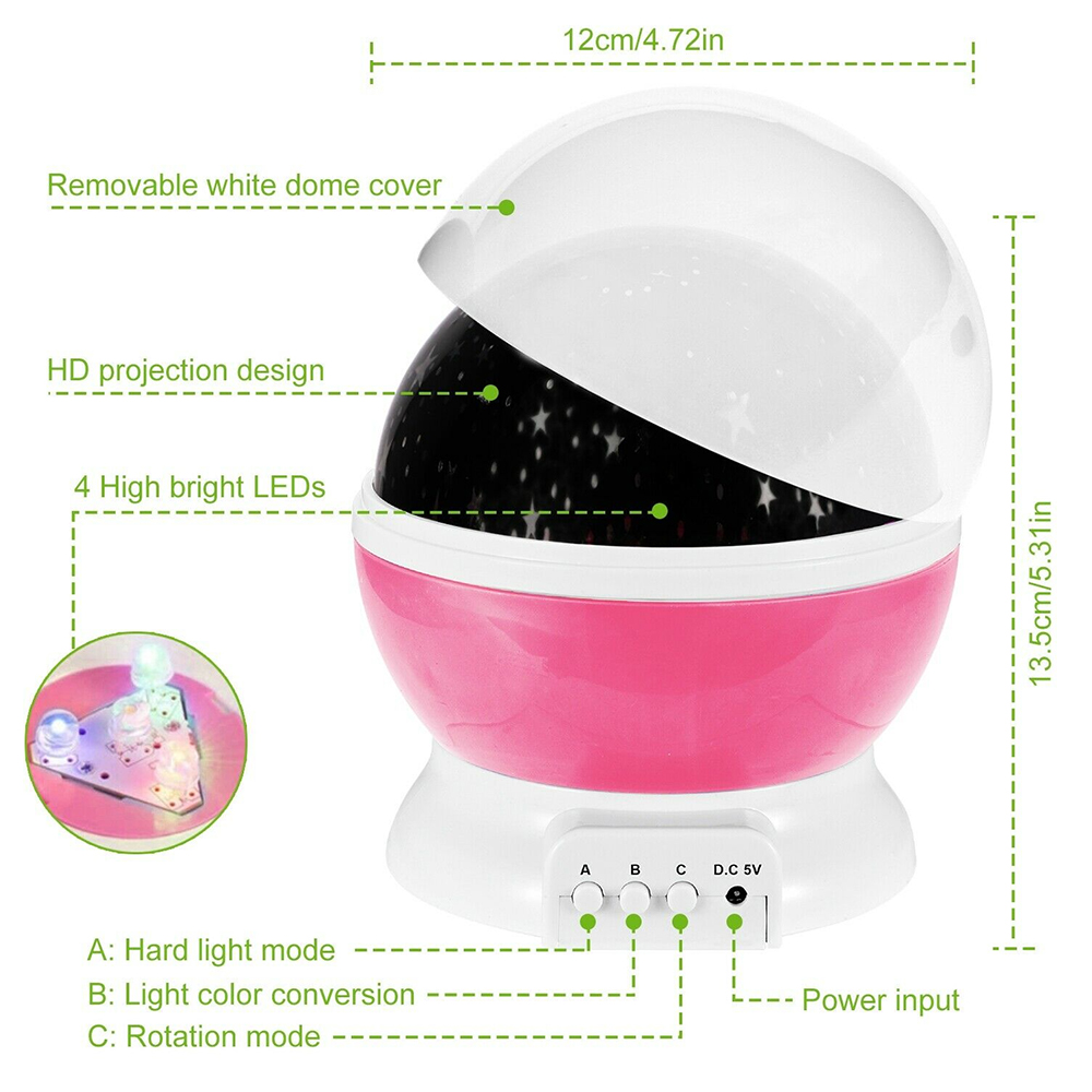 Night Lamp Projector Starry Sk - Planetarium Projector Home avis et prix