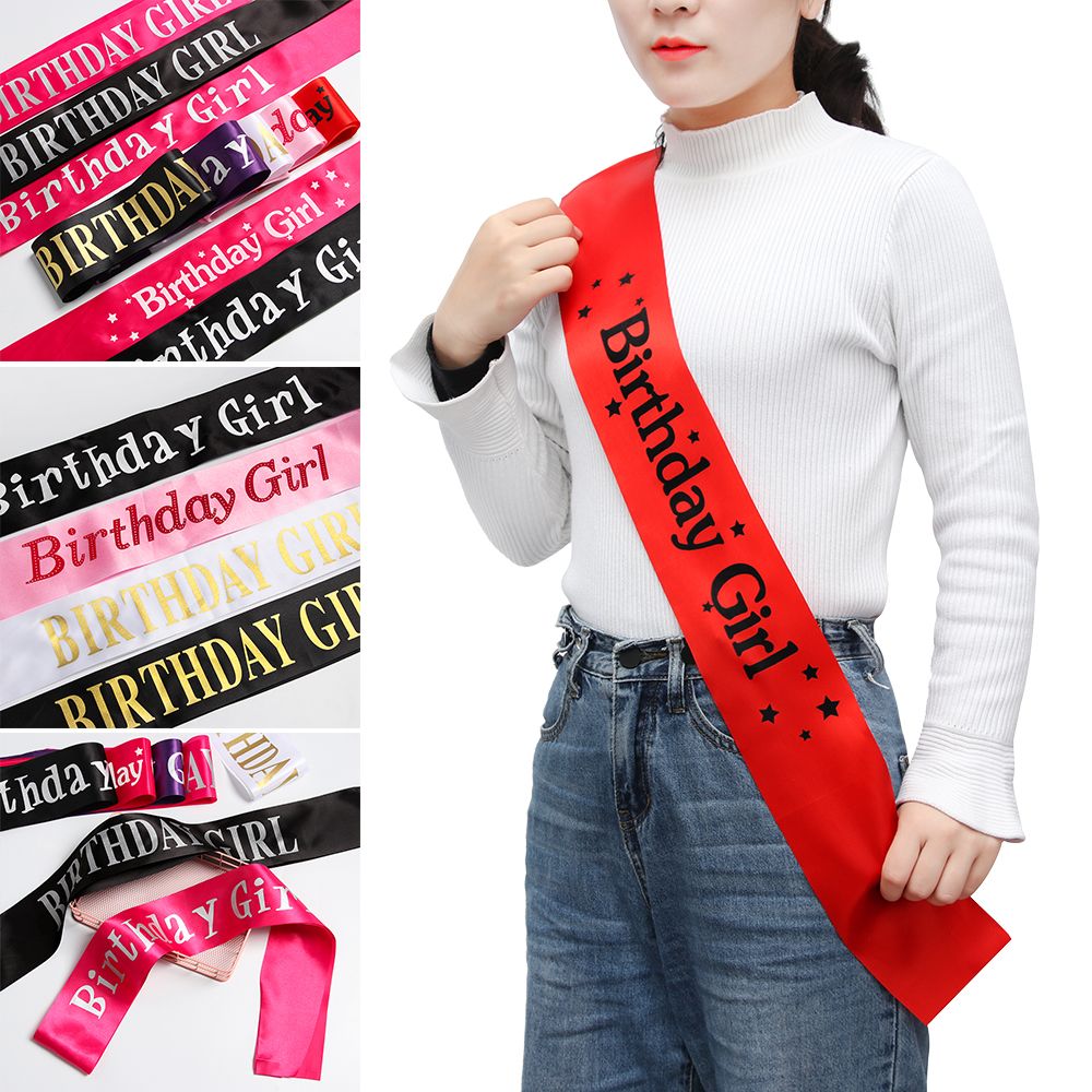 Birthday Girl Glitter Satin Sa - Science Of Happiness avis et prix
