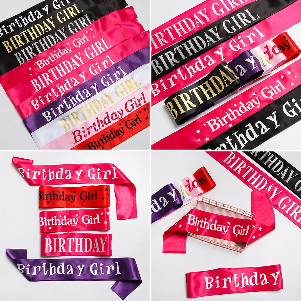Birthday Girl Glitter Satin Sa - Science Of Happiness avis et prix