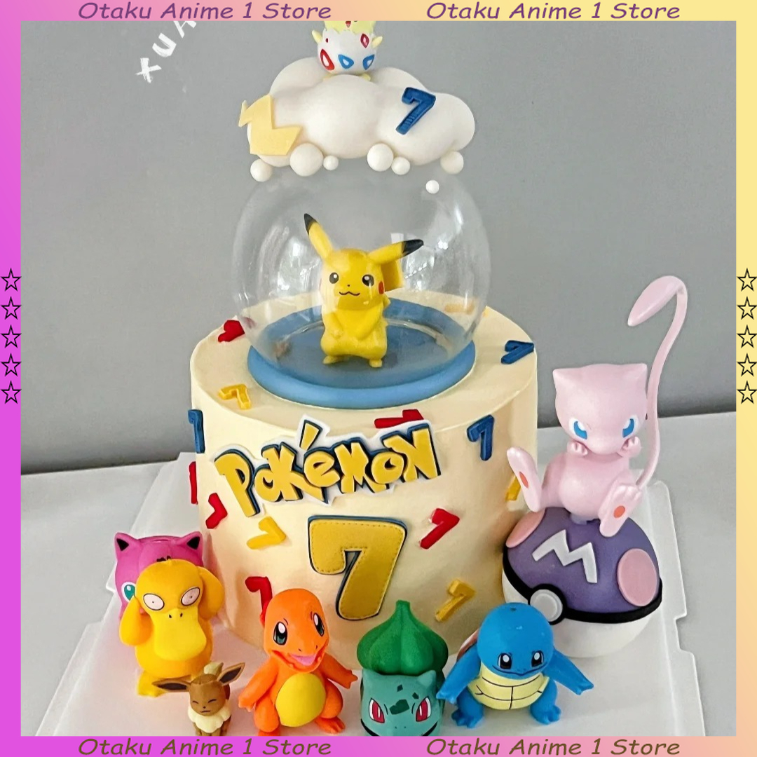 13PCS/SET Pikachu Cake Topper  - Science Of Happiness avis et prix