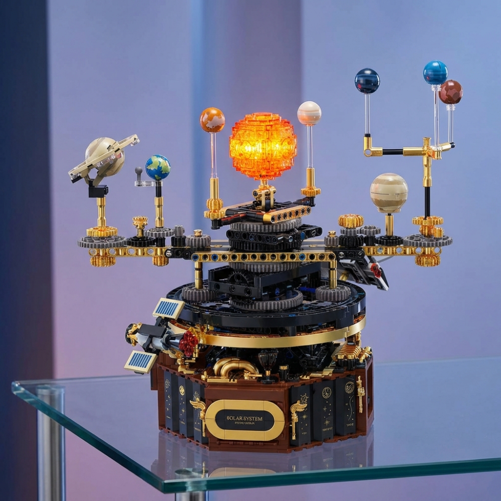 1098pcs Technical Solar System - Solar System Orrery avis et prix