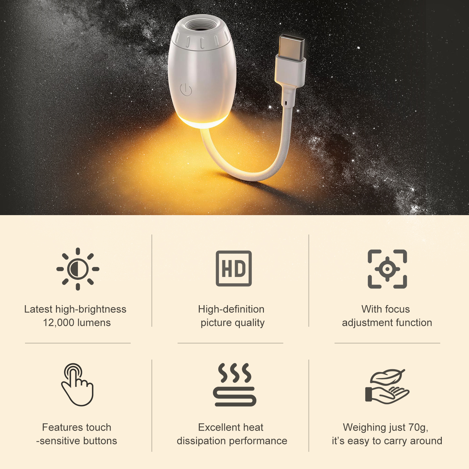 Mini Galaxy Star Projector Two - Planetarium Projector Home avis et prix